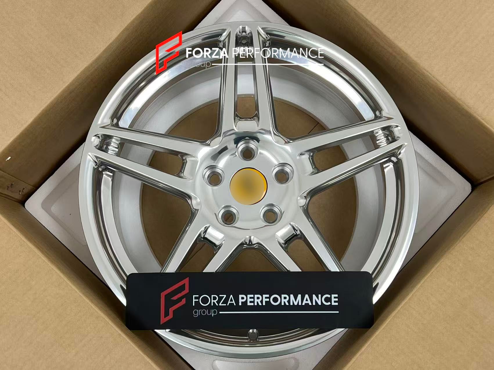 18 INCH FORGED WHEELS RIMS for FERRARI MONDIAL T 1991 custom fit buy OEM Ferrari F430 style design wheelsv