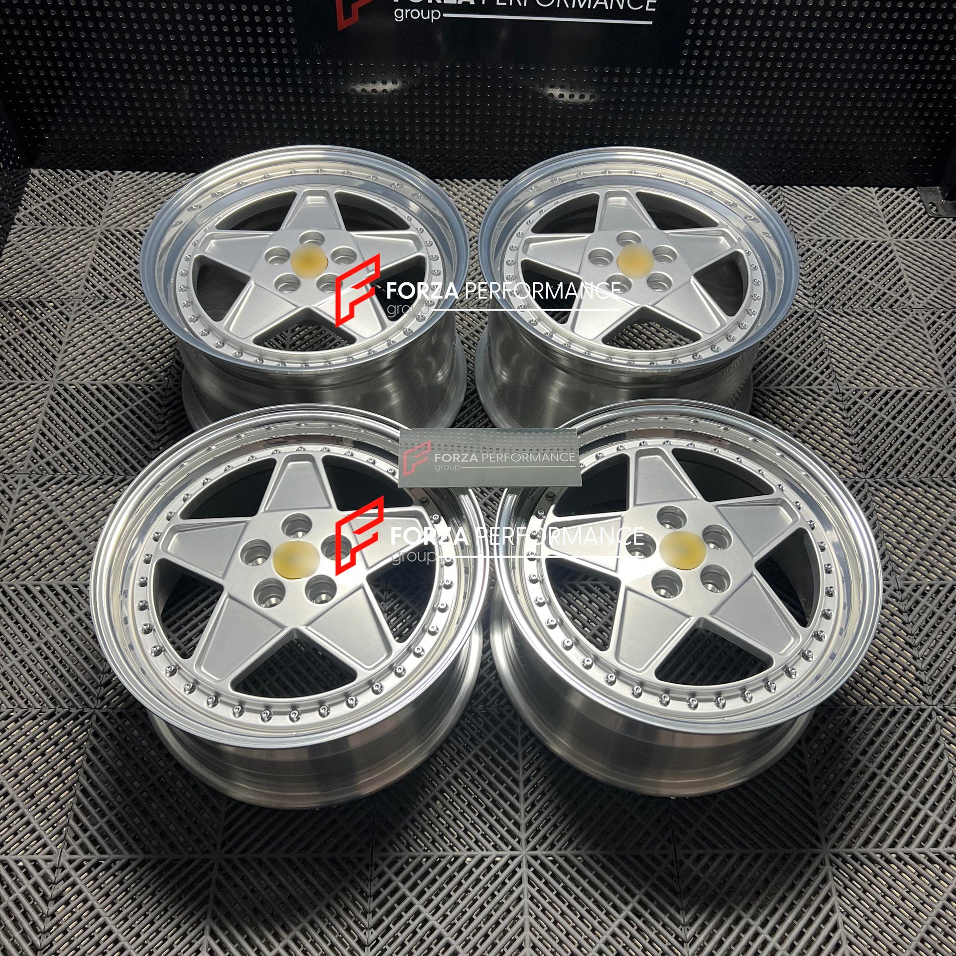 18 INCH FORGED WHEELS RIMS for FERRARI TESTAROSSA 1990 custom fit buy OEM Ferrari F40 style design wheels