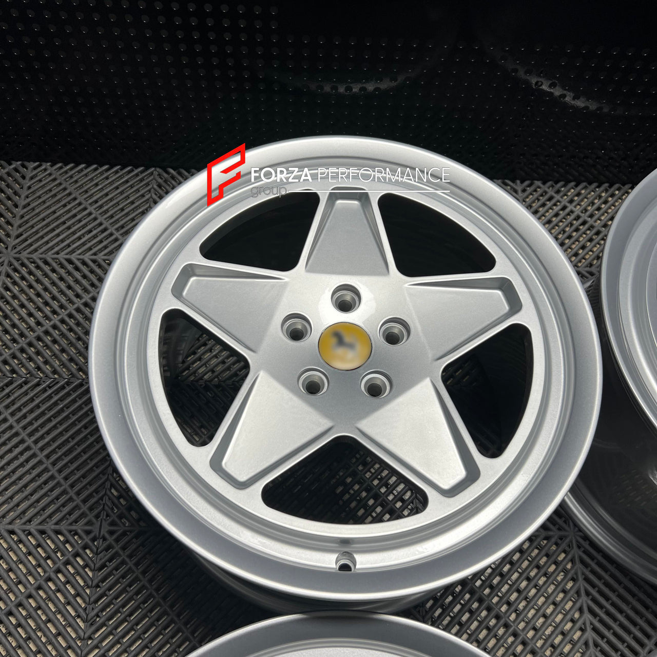 18 INCH FORGED WHEELS RIMS for FERRARI TESTAROSSA 1990 TYPE F110 custom fit OEM F40 wheels
