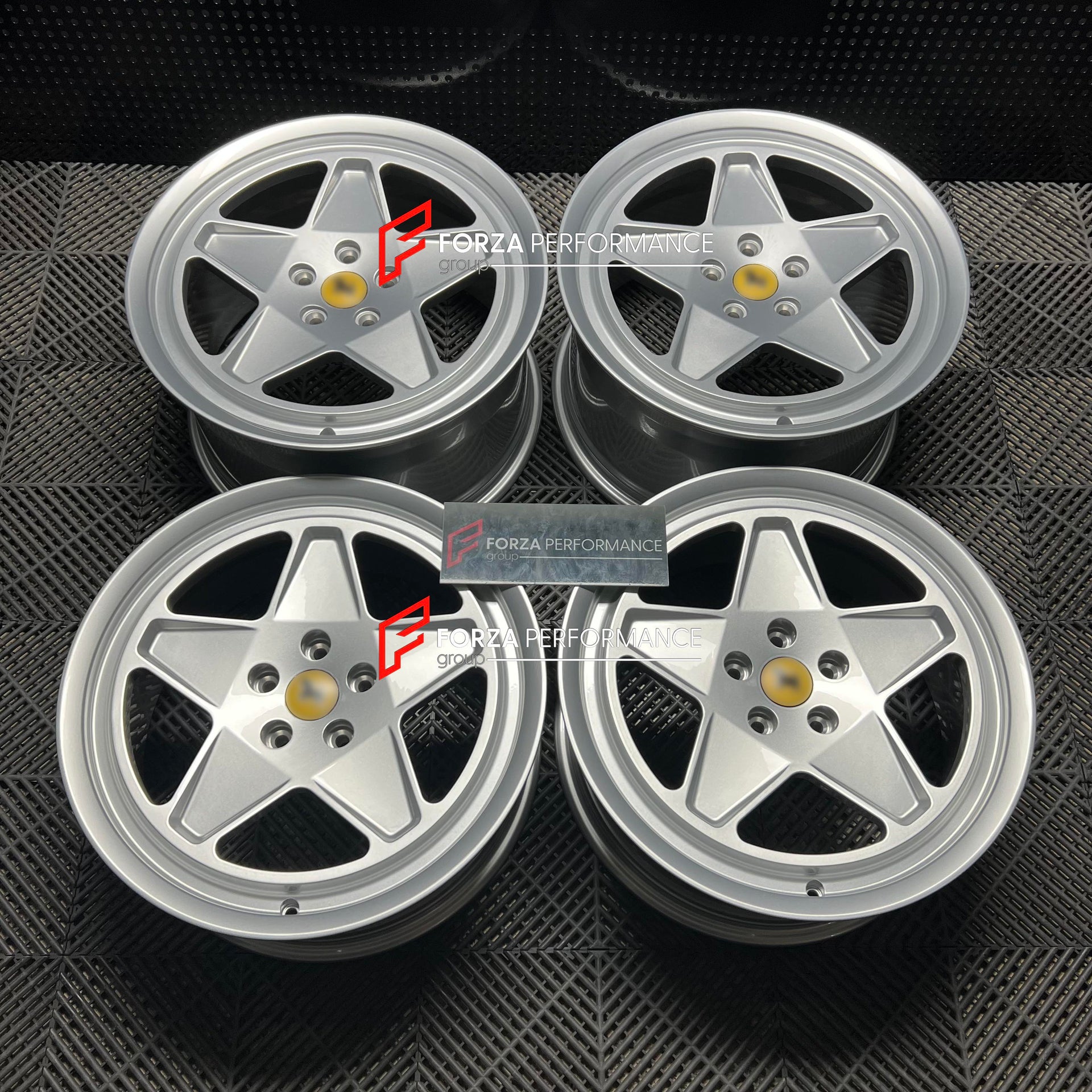 18 INCH FORGED WHEELS RIMS for FERRARI TESTAROSSA 1990 TYPE F110 custom fit OEM F40 wheels