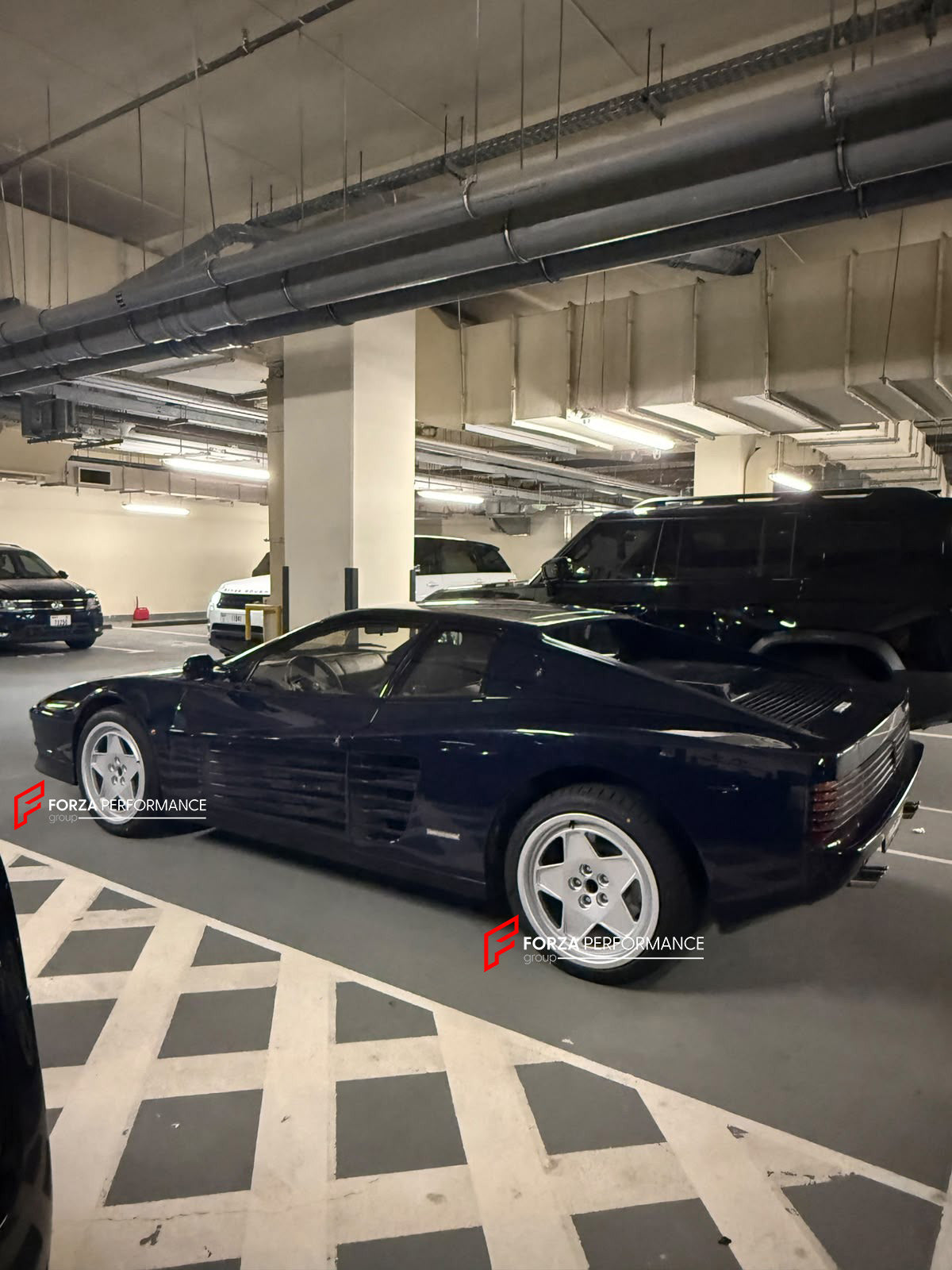 18 INCH FORGED WHEELS RIMS for FERRARI TESTAROSSA TYPE F110 1988 custom fit OEM FERRARI TESTAROSSA