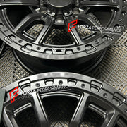 18 INCH FORGED WHEELS RIMS for FORD F150 XLT 2020 Forza Performance custom fit buy BLACK ROCK RAMBLER style design wheels