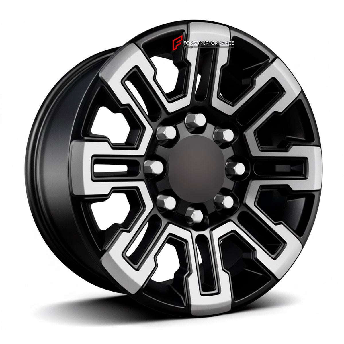 We manufacture premium quality forged wheels rims for GMC Sierra EV Elevation 2023+ in any design, size, color.

WHEEL SIZE:

Front: 18 x 8.5 ET 35
Rear: 18 x 8.5 ET 35
PCD: 8 x 165.1
CB: 116.7
Finish: Silver Machined with Gloss Black
Material: 6061-T6 Forged Aluminum
THIS WHEEL DESIGN CAN BE CUSTOM-MADE FOR YOUR CAR IN ANY SIZE AND COLOR OPTIONS
Available in monoblock, 2-piece, 3-piece, duoblock, beadlock
3D wheel renderings are provided according to the exact dimensions and specifications requested by the