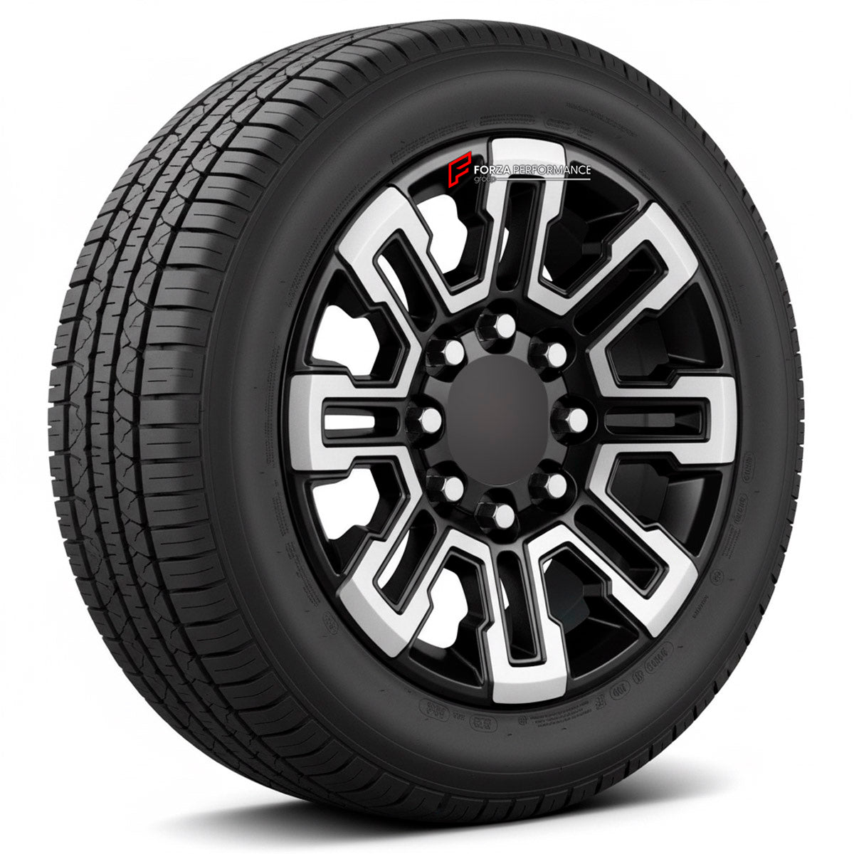 We manufacture premium quality forged wheels rims for GMC Sierra EV Elevation 2023+ in any design, size, color.

WHEEL SIZE:

Front: 18 x 8.5 ET 35
Rear: 18 x 8.5 ET 35
PCD: 8 x 165.1
CB: 116.7
Finish: Silver Machined with Gloss Black
Material: 6061-T6 Forged Aluminum
THIS WHEEL DESIGN CAN BE CUSTOM-MADE FOR YOUR CAR IN ANY SIZE AND COLOR OPTIONS
Available in monoblock, 2-piece, 3-piece, duoblock, beadlock
3D wheel renderings are provided according to the exact dimensions and specifications requested by the