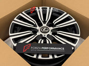 18 INCH FORGED WHEELS RIMS for LEXUS LX 570 J200 FACELIFT 2019 custom fit OEM LX600