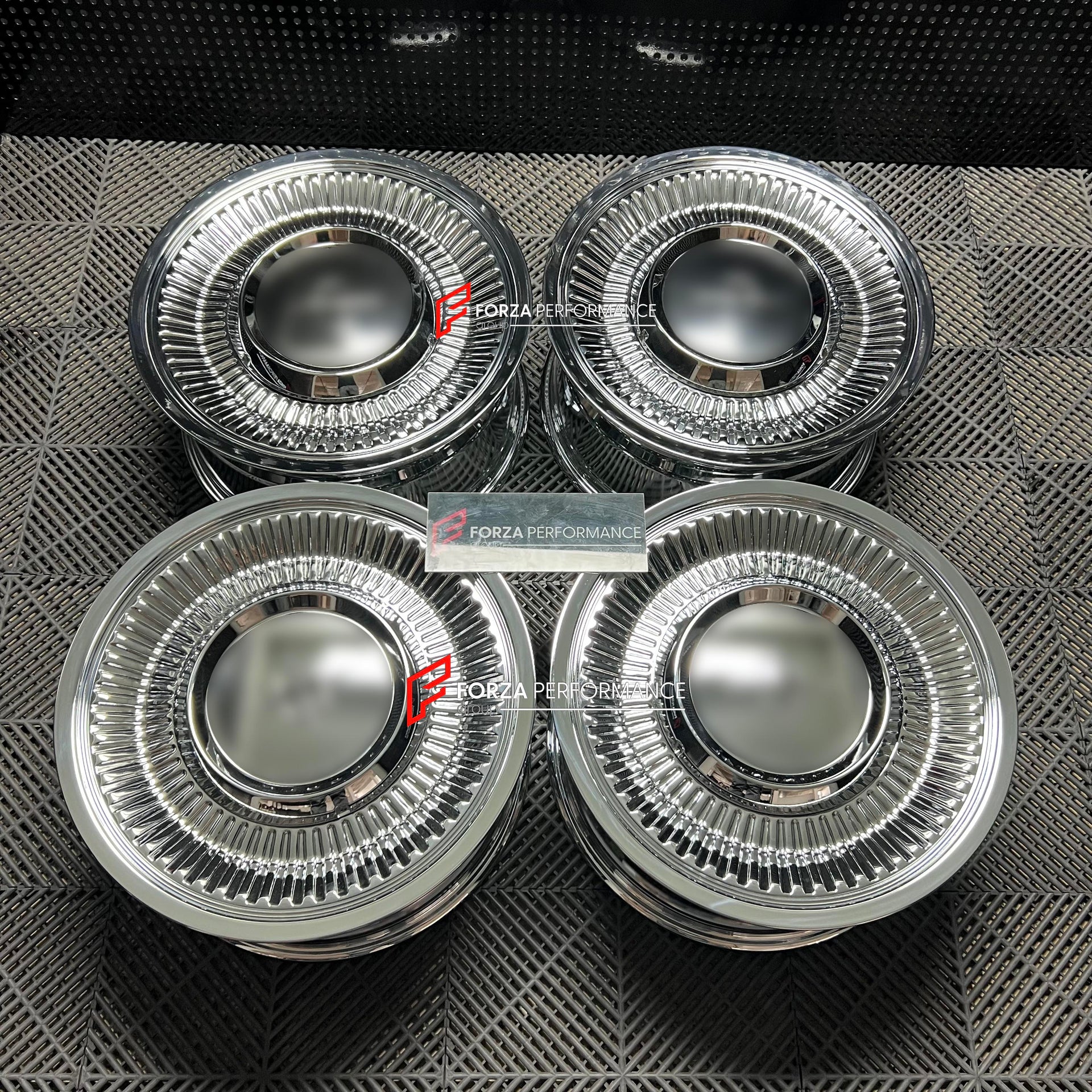 18 INCH FORGED WHEELS RIMS for LINCOLN CONTINENTAL 1964 custom fit by Isotope Sofia Wheels 