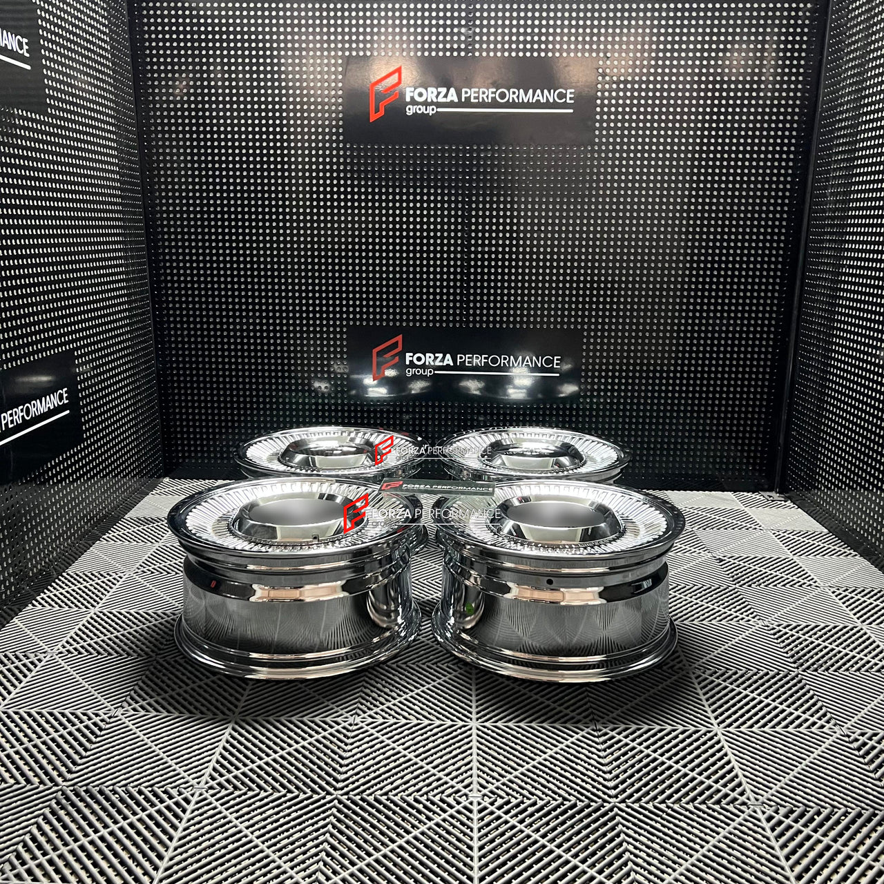 18 INCH FORGED WHEELS RIMS for LINCOLN CONTINENTAL 1964 custom fit by ...