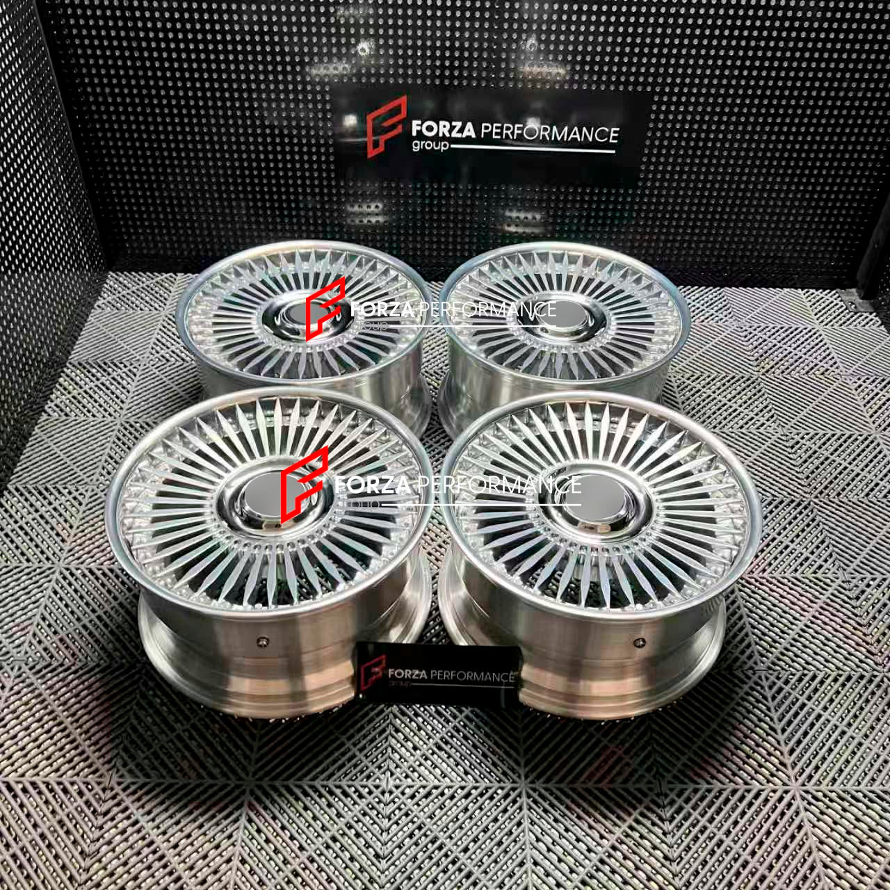18 INCH FORGED WHEELS RIMS for LINCOLN CONTINENTAL 1965 custom fit buy Forgiato Trimestre M style design wheels