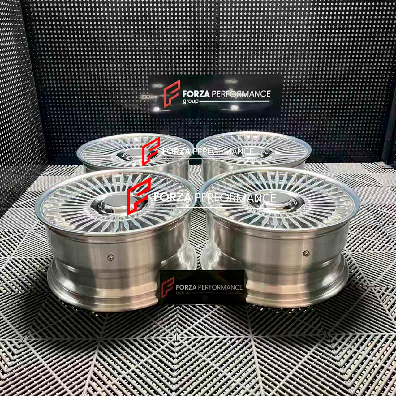 18 INCH FORGED WHEELS RIMS for LINCOLN CONTINENTAL 1965 custom fit buy Forgiato Trimestre M style design wheels