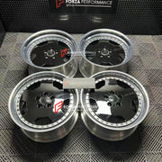 18 INCH FORGED WHEELS RIMS for MERCEDES BENZ 500 SEC C126 1991 A657 Forza Performance custom fit buy  OEM Mercedes-Benz AMG Monoblock Aero 3 style design wheels