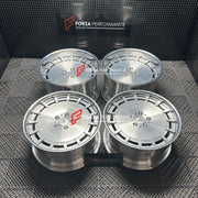 18 INCH FORGED WHEELS RIMS for MERCEDES BENZ 560SEC C126 W126 1991 custom fit buy Lorinser LO AMG style design wheels