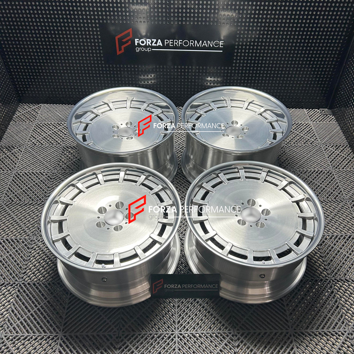 18 INCH FORGED WHEELS RIMS for MERCEDES BENZ 560SEC C126 W126 1991 custom fit buy Lorinser LO AMG style design wheels