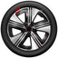 18 INCH FORGED WHEELS RIMS for MERCEDES-BENZ CLA250 CLA350 C174 2026 custom fit OEM 5 SPOKES AERO BLACK A1744010300