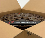 We manufacture premium quality forged wheels rims for Mercedes Benz G550 W463 2015+ in any design, size, color.

WHEEL SIZE:

Front: 18 x 9.0 ET 25
Rear: 18 x 9.0 ET 25
PCD: 5 x 130
CB: 84.1
Finish: Satin Bronze
Material: 6061-T6 Forged Aluminum
THIS WHEEL DESIGN CAN BE CUSTOM-MADE FOR YOUR CAR IN ANY SIZE AND COLOR OPTIONS
Available in monoblock, 2-piece, 3-piece, duoblock, beadlock
3D wheel renderings are provided according to the exact dimensions and specifications requested by the client, ensuring prope