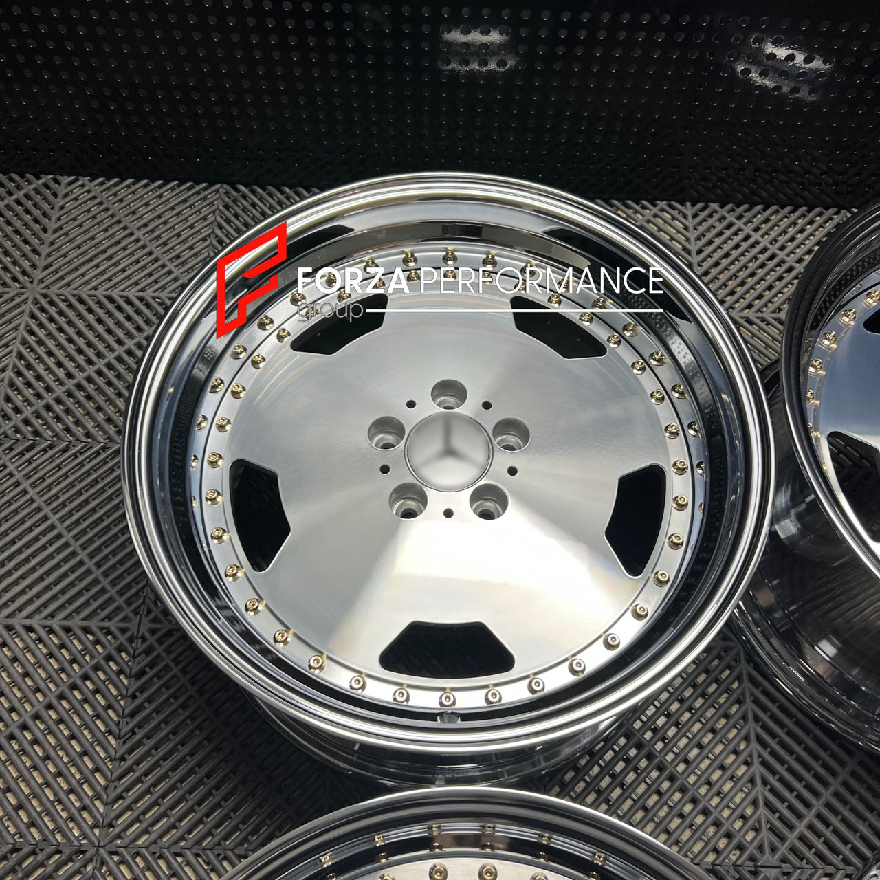 18 INCH FORGED WHEELS RIMS for MERCEDES BENZ SL 500 R129 1991 custom fit AMG MONOBLOCK RETRO EDITION