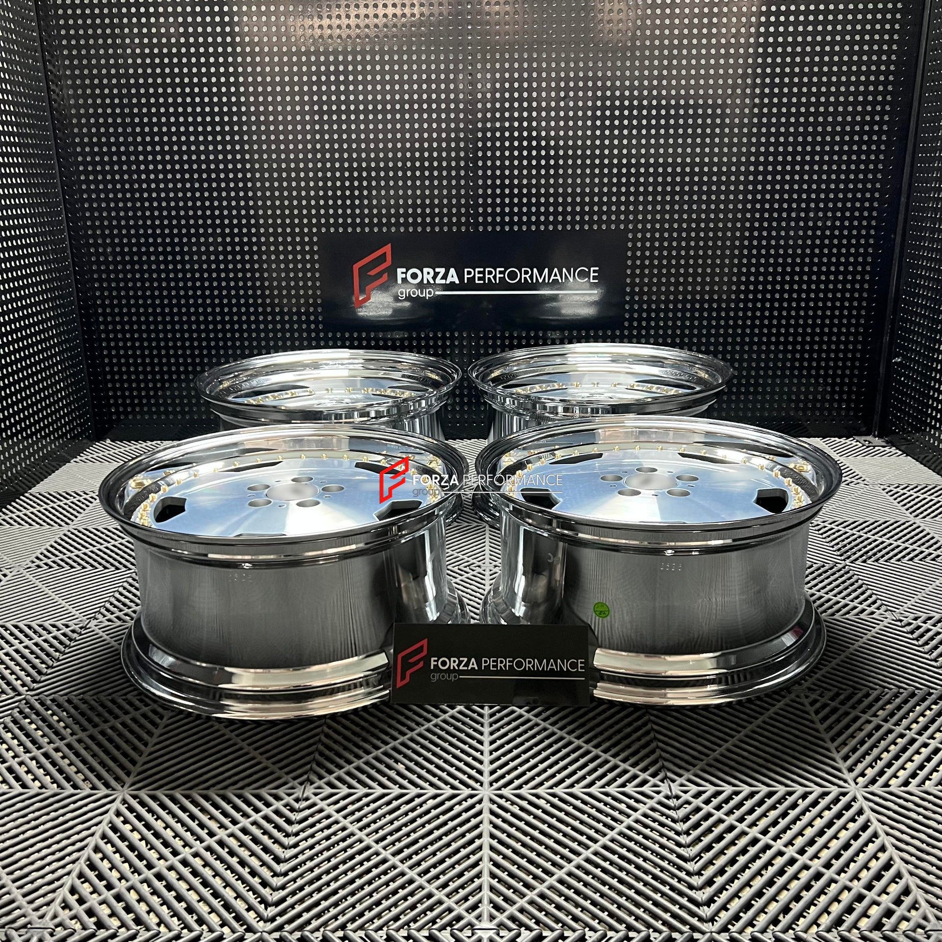 18 INCH FORGED WHEELS RIMS for MERCEDES BENZ SL 500 R129 1991 custom fit AMG MONOBLOCK RETRO EDITION