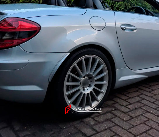 We manufacture premium quality forged wheels for MERCEDES BENZ SLK R172 2004 - 2011&nbsp;in any design, size, color.

THIS WHEEL DESIGN CAN BE CUSTOM-MADE FOR YOUR CAR IN ANY SIZE AND COLOR OPTIONS
Available in monoblock, 2-piece, 3-piece, duoblock, beadlock
3D wheel renderings are provided according to the exact dimensions and specifications requested by the client, ensuring proper fitment for their car prior to production

OPTIONS:

Brushed, polished, chrome, dual-color, milled face
Floating spinning cent