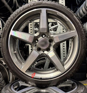 We manufacture premium quality forged wheels for MERCEDES BENZ SLK R172 2011 - 2016&nbsp;in any design, size, color.

THIS WHEEL DESIGN CAN BE CUSTOM-MADE FOR YOUR CAR IN ANY SIZE AND COLOR OPTIONS
Available in monoblock, 2-piece, 3-piece, duoblock, beadlock
3D wheel renderings are provided according to the exact dimensions and specifications requested by the client, ensuring proper fitment for their car prior to production

OPTIONS:

Brushed, polished, chrome, dual-color, milled face
Floating spinning cent