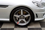 We manufacture premium quality forged wheels for MERCEDES BENZ SLK R172 2011 - 2016&nbsp;in any design, size, color.

THIS WHEEL DESIGN CAN BE CUSTOM-MADE FOR YOUR CAR IN ANY SIZE AND COLOR OPTIONS
Available in monoblock, 2-piece, 3-piece, duoblock, beadlock
3D wheel renderings are provided according to the exact dimensions and specifications requested by the client, ensuring proper fitment for their car prior to production

OPTIONS:

Brushed, polished, chrome, dual-color, milled face
Floating spinning cent