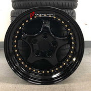 18 INCH FORGED WHEELS RIMS for PORSCHE 911 964 1989 - 1994 FORZA PERFORMANCE GMP Performance RH 3.6 Speedline Style

We manufacture premium quality forged wheels rims for Porsche 911 964 1989 - 1994 in any design, size, color.

WHEEL SIZE:

Front: 18 x 8.5 ET 46
Rear: 18 x 10 ET 40
PCD: 5 x 130
CB: 71.6
Finish: Gloss Black
Material: 6061-T6 Forged Aluminum
THIS WHEEL DESIGN CAN BE CUSTOM-MADE FOR YOUR CAR IN ANY SIZE AND COLOR OPTIONS
Available in monoblock, 2-piece, 3-piece, duoblock, beadlock
3D wheel ren