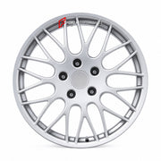 18 INCH FORGED WHEELS RIMS for PORSCHE 911 964 1989 - 1994 FORZA PERFORMANCE Fikse Profil 10 Style

We manufacture premium quality forged wheels rims for Porsche 911 964 1989 - 1994 in any design, size, color.

WHEEL SIZE:

Front: 18 x 8 ET 52
Rear: 18 x 9.5 ET 47
PCD: 5 x 130
CB: 71.6
Finish: Satin Silver
Material: 6061-T6 Forged Aluminum
THIS WHEEL DESIGN CAN BE CUSTOM-MADE FOR YOUR CAR IN ANY SIZE AND COLOR OPTIONS
Available in monoblock, 2-piece, 3-piece, duoblock, beadlock
3D wheel renderings are provi