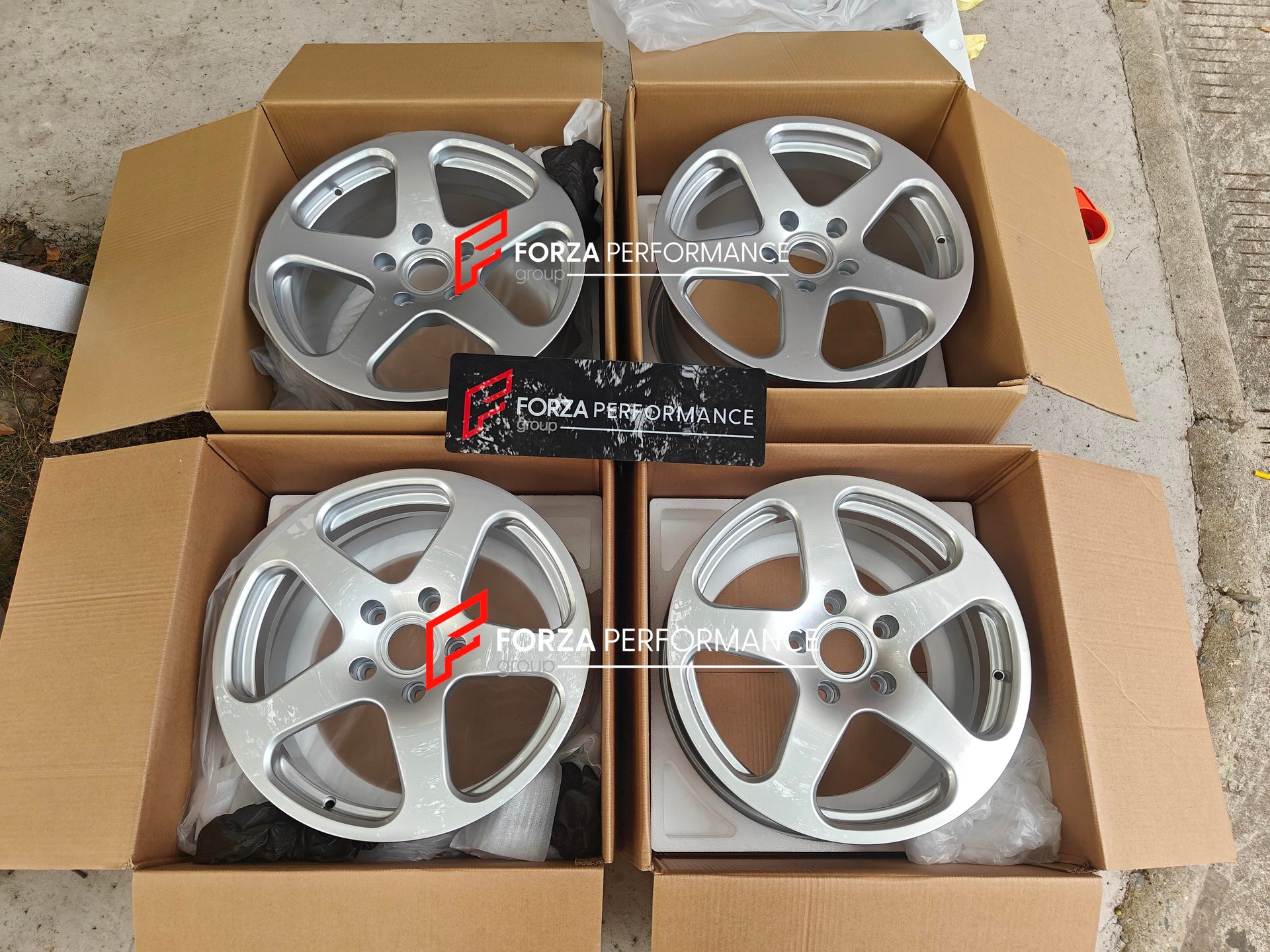18 INCH FORGED WHEELS RIMS for PORSCHE 911 993 1998 Forza Performance custom fit buy OEM RUF RT 12 S style design wheels