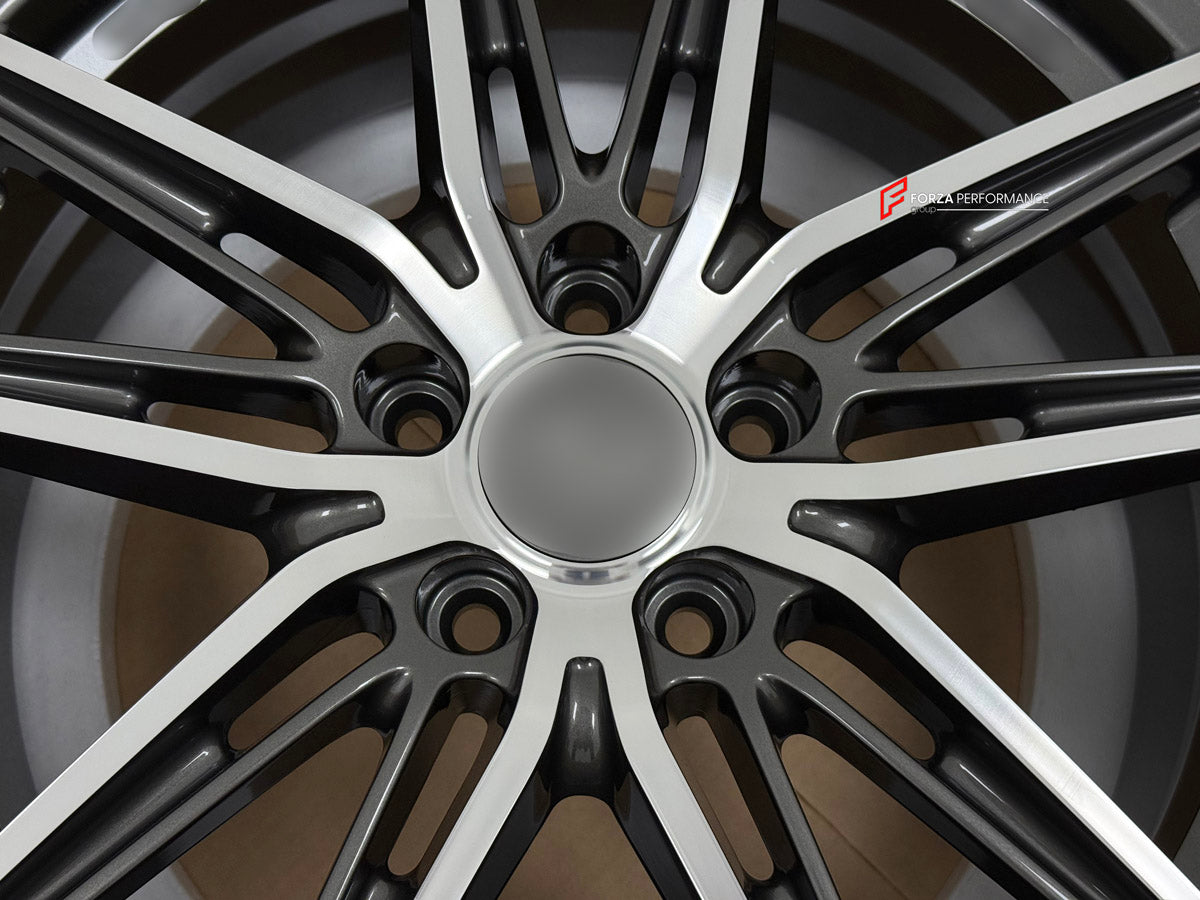 We manufacture premium quality forged wheels rims for SUBARU OUTBACK 2020+ FORZA PERFORMANCE custom fit Volk Racing Rays Engineering in any design, size, color.

WHEEL SIZE:

Front: 18 x 7.5 ET 40
Rear: 18 x 7.5 ET 40
PCD: 5 x 114.3
CB: 56.1
Finish: Gloss Graphite with MF
Material: 6061-T6 Forged Aluminum
THIS WHEEL DESIGN CAN BE CUSTOM-MADE FOR YOUR CAR IN ANY SIZE AND COLOR OPTIONS
Available in monoblock, 2-piece, 3-piece, duoblock, beadlock
3D wheel renderings are provided according to the exact dimensio