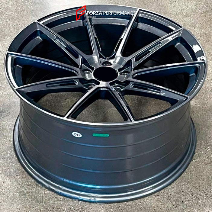 19 20 INCH FORGED WHEELS RIMS for CHEVROLET CORVETTE C8 2020+ custom fit KLASSEN ID F07R WHEELS