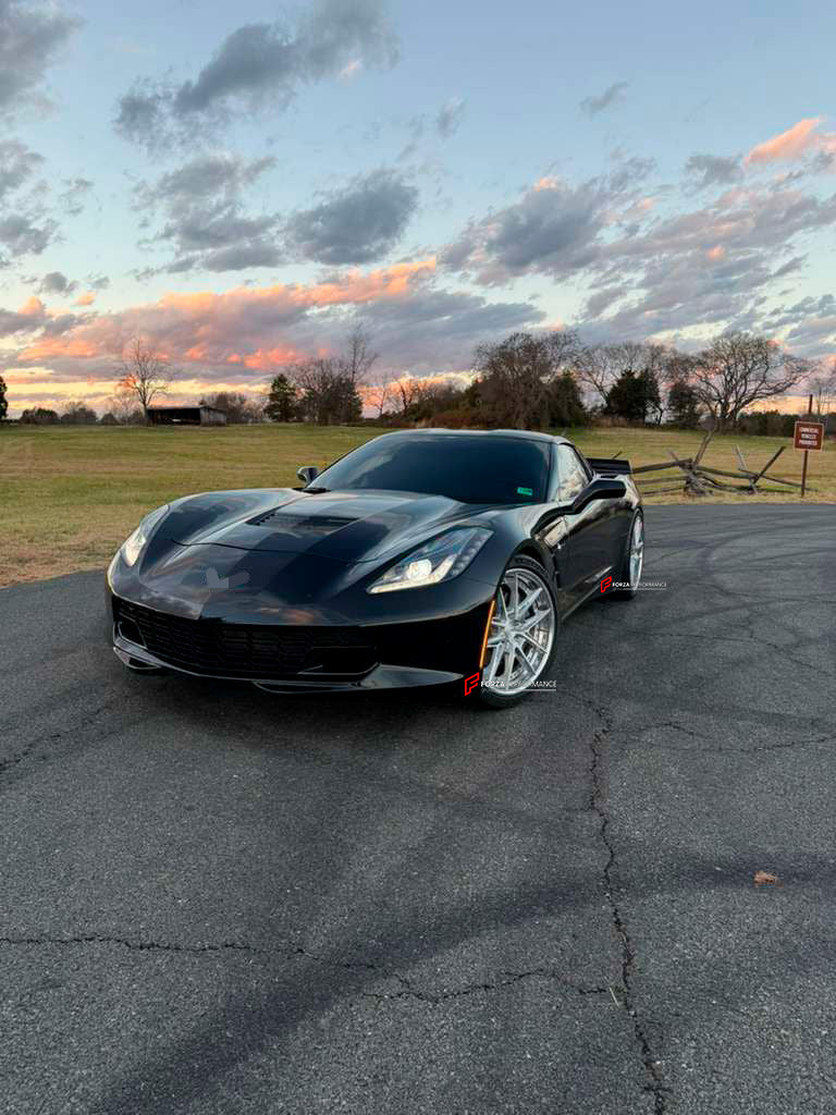 19 20 INCH FORGED WHEELS RIMS for CHEVROLET CORVETTE STINGRAY C7 2018 custom fit T & T FORGED WHEELS