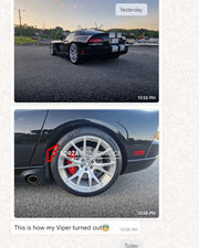 19 20 INCH FORGED WHEELS RIMS for DODGE VIPER SRT 10 3 2006 custom fit STRASSE SM6R