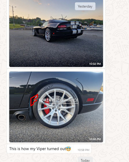 19 20 INCH FORGED WHEELS RIMS for DODGE VIPER SRT 10 3 2006 custom fit STRASSE SM6R