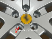 19 20 INCH FORGED WHEELS RIMS for FERRARI F430 2009 SPIDER SCUDERIA Forza Performance custom fit buy OEM FERRARI F430 style design wheels