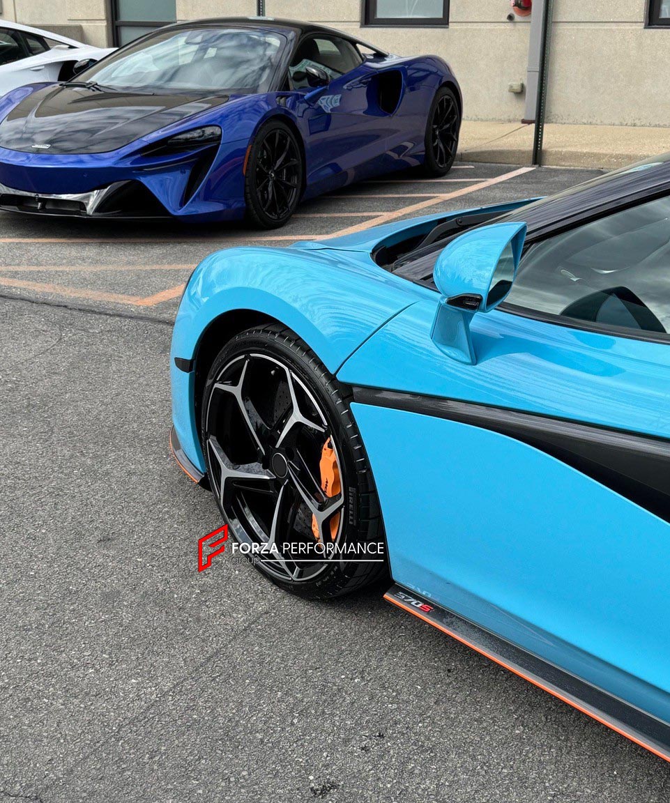 FORZA PERFORMANCE 19 20 INCH FORGED WHEELS RIMS for MCLAREN 570S 2018 custom fit OEM W1 WHEELS