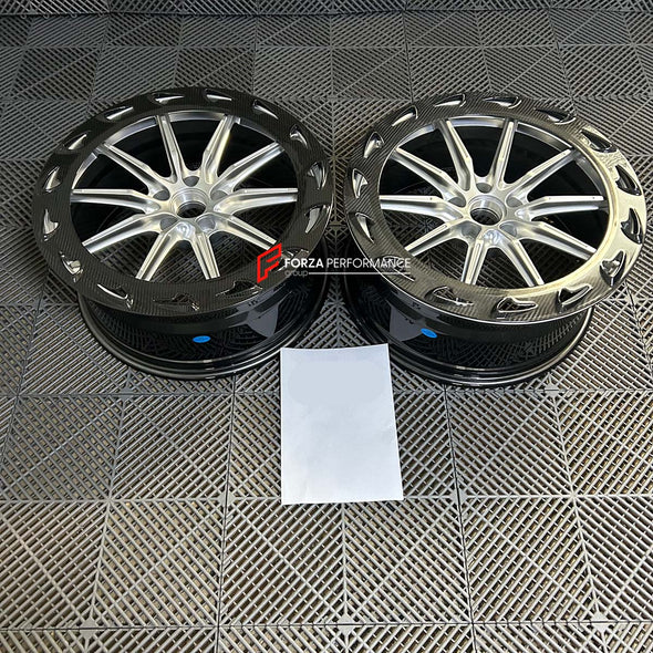 19 20 INCH FORGED WHEELS RIMS WITH AERODISC for MCLAREN 600LT 2021 custom fit R11-R