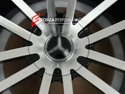 19 20 INCH FORGED WHEELS RIMS for MERCEDES BENZ SL550 2005 custom fit buy OEM Mercedes Benz SL65 AMG BLACK SERIES style design wheels