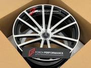 19 20 INCH FORGED WHEELS RIMS for MERCEDES BENZ SL550 2005 custom fit buy OEM Mercedes Benz SL65 AMG BLACK SERIES style design wheels