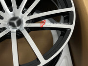 19 20 INCH FORGED WHEELS RIMS for MERCEDES BENZ SL550 2005 custom fit buy OEM Mercedes Benz SL65 AMG BLACK SERIES style design wheels