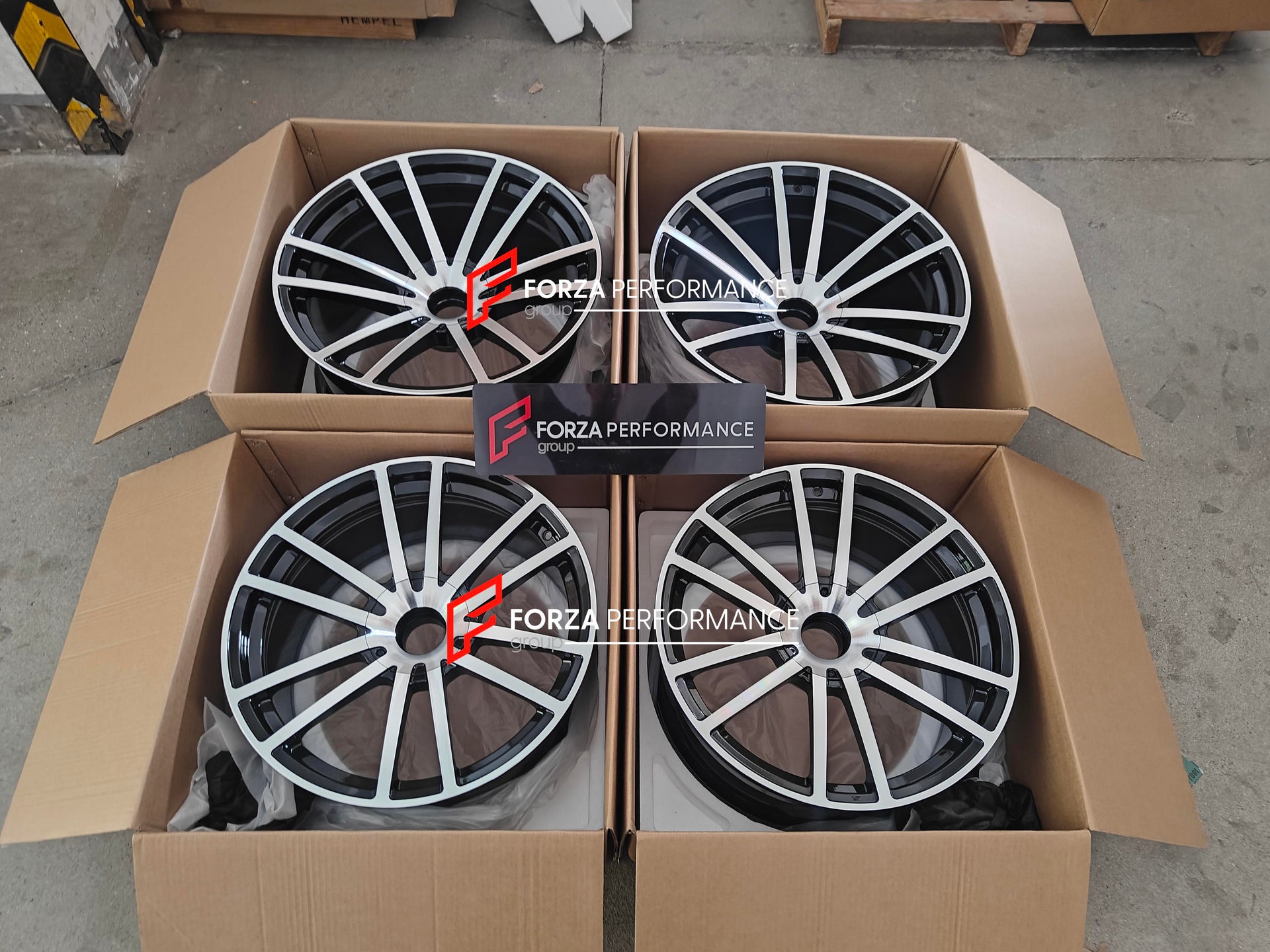19 20 INCH FORGED WHEELS RIMS for MERCEDES BENZ SL550 2005 custom fit buy OEM Mercedes Benz SL65 AMG BLACK SERIES style design wheels