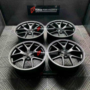 19 20 INCH FORGED WHEELS RIMS for MERCEDES BENZ SLS AMG C197 2014 GT BLACK SERIES A690 Forza Performance custom fit buy OEM Mercedes AMG GT C192 A1924011100 style design wheels