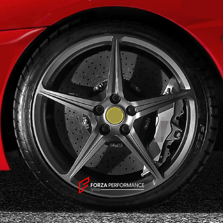 FORZA PERFORMANCE 19 INCH FORGED WHEELS FOR FERRARI F430 SCUDERIA 16M custom fit OEM 255225 255226