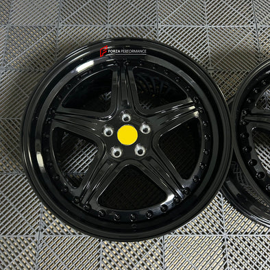 19 INCH FORGED WHEELS RIMS for FERRARI 575M MARANELLO 2002 custom fit OEM 550 BARCHETTA PININFARINA