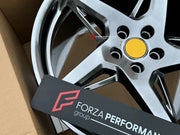 19 INCH FORZA FORGED WHEELS RIMS fit for FERRARI 348 TS 1989 custom fit OEM FERRARI 458 ITALIA SPYDER