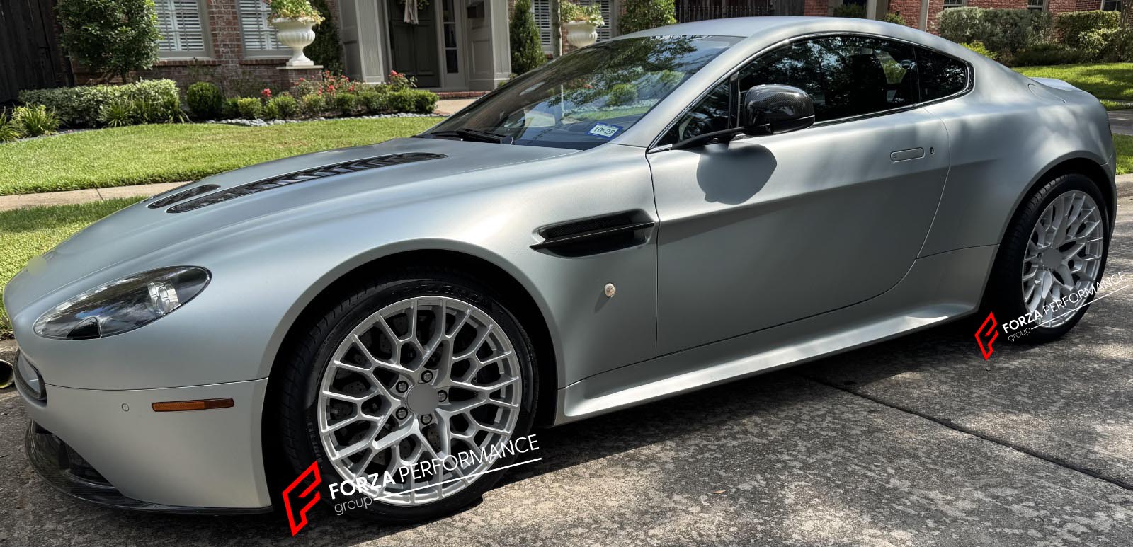 We manufacture premium quality forged wheels rims for Aston Martin V12 VANTAGE 2005 - 2017 in any design, size, color.

WHEEL SIZE:

Front: 19 x 9.0 ET 40
Rear: 19 x 11 ET 51
PCD: 5 x 114.3
CB: 68.1
Finish: Satin Silver
Material: 6061-T6 Forged Aluminum
THIS WHEEL DESIGN CAN BE CUSTOM-MADE FOR YOUR CAR IN ANY SIZE AND COLOR OPTIONS
Available in monoblock, 2-piece, 3-piece, duoblock, beadlock
3D wheel renderings are provided according to the exact dimensions and specifications requested by the client, ensuri