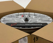 We manufacture premium quality forged wheels rims for Aston Martin V12 VANTAGE 2005 - 2017 in any design, size, color.

WHEEL SIZE:

Front: 19 x 9.0 ET 40
Rear: 19 x 11 ET 51
PCD: 5 x 114.3
CB: 68.1
Finish: Satin Silver
Material: 6061-T6 Forged Aluminum
THIS WHEEL DESIGN CAN BE CUSTOM-MADE FOR YOUR CAR IN ANY SIZE AND COLOR OPTIONS
Available in monoblock, 2-piece, 3-piece, duoblock, beadlock
3D wheel renderings are provided according to the exact dimensions and specifications requested by the client, ensuri