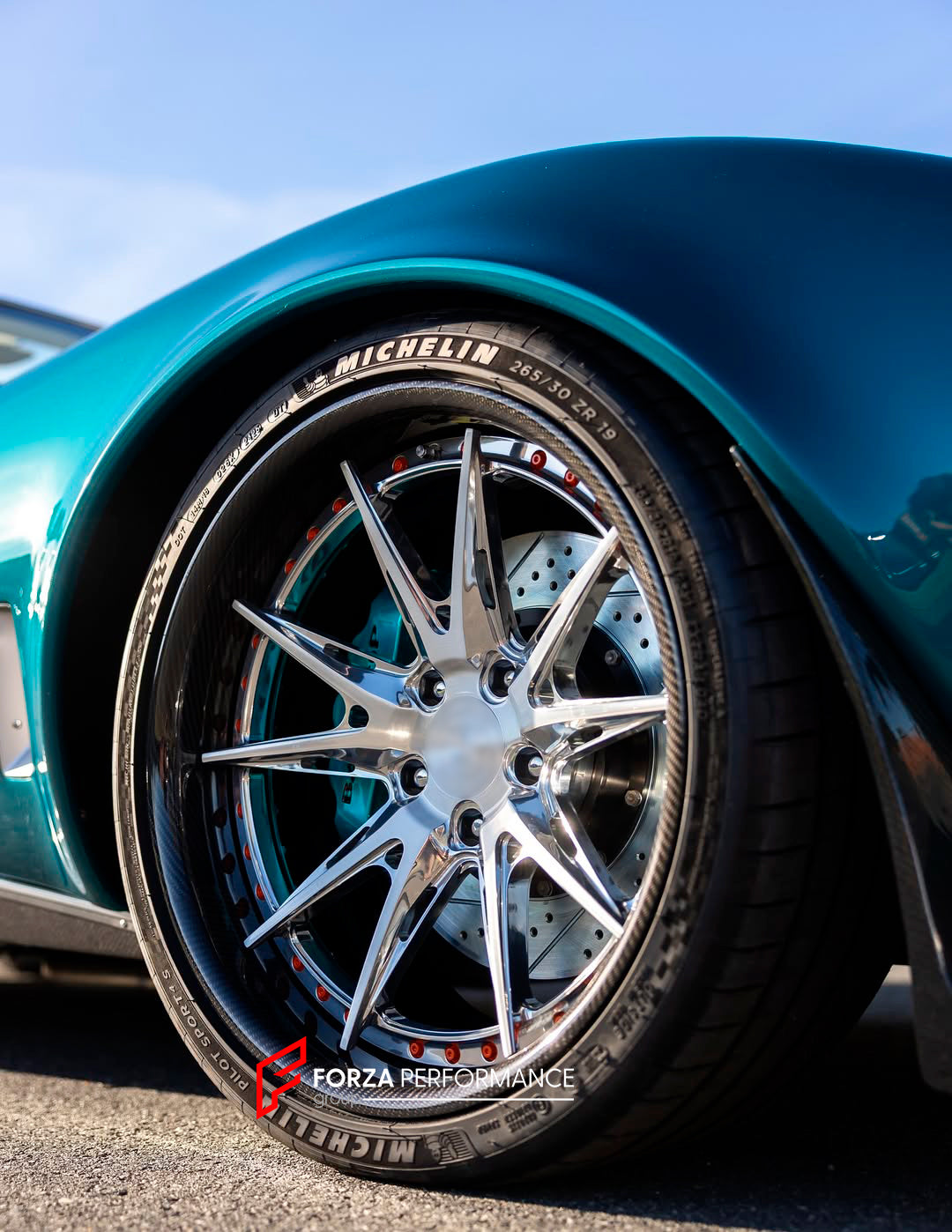 19 INCH FORGED WHEELS RIMS for CHEVROLET CORVETTE STINGRAY 1968