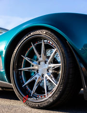 We manufacture premium quality forged wheels for CHEVROLET CORVETTE STINGRAY 1968&nbsp;in any design, size, color.

THIS WHEEL DESIGN CAN BE CUSTOM-MADE FOR YOUR CAR IN ANY SIZE AND COLOR OPTIONS
Available in monoblock, 2-piece, 3-piece, duoblock, beadlock
3D wheel renderings are provided according to the exact dimensions and specifications requested by the client, ensuring proper fitment for their car prior to production

OPTIONS:&nbsp;

Brushed, polished, chrome, dual-color, milled face&nbsp;&nbsp;
Floati