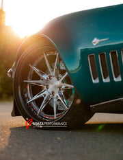 We manufacture premium quality forged wheels for CHEVROLET CORVETTE STINGRAY 1968&nbsp;in any design, size, color.

THIS WHEEL DESIGN CAN BE CUSTOM-MADE FOR YOUR CAR IN ANY SIZE AND COLOR OPTIONS
Available in monoblock, 2-piece, 3-piece, duoblock, beadlock
3D wheel renderings are provided according to the exact dimensions and specifications requested by the client, ensuring proper fitment for their car prior to production

OPTIONS:&nbsp;

Brushed, polished, chrome, dual-color, milled face&nbsp;&nbsp;
Floati