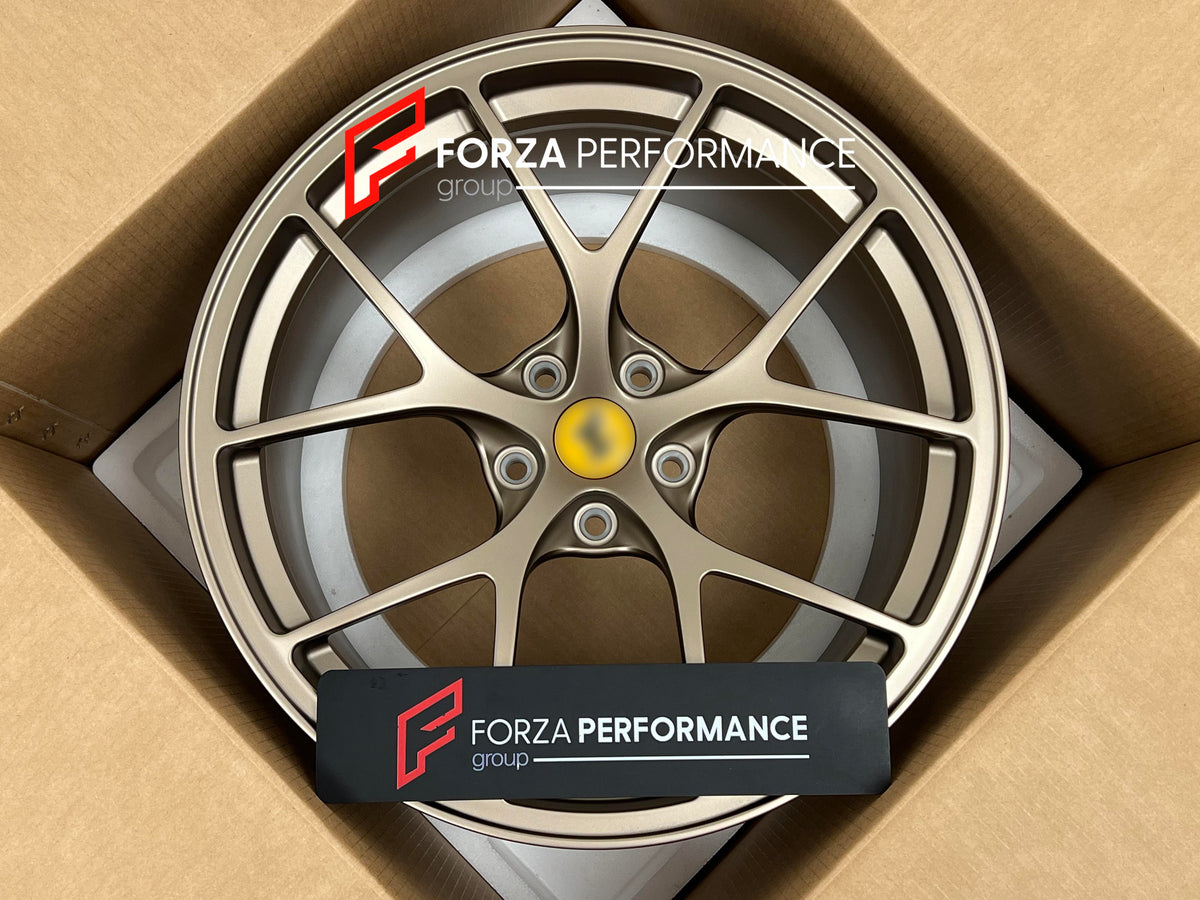 19 INCH FORGED WHEELS RIMS for FERRARI 296 GTB GTS F171 2026 custom fit buy Forza Performance BBS Ri-D style design wheels