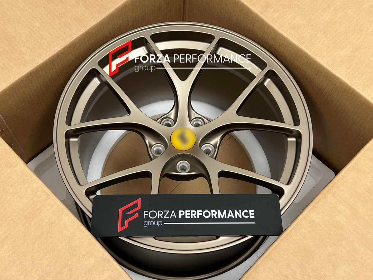 19 INCH FORGED WHEELS RIMS for FERRARI 296 GTB GTS F171 2026 custom fit buy Forza Performance BBS Ri-D style design wheels