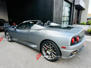19 INCH FORGED WHEELS RIMS for FERRARI 360 MODENA SPIDER 2004 custom fit Ferrari 360 Challenge Stradale F430  style design wheels